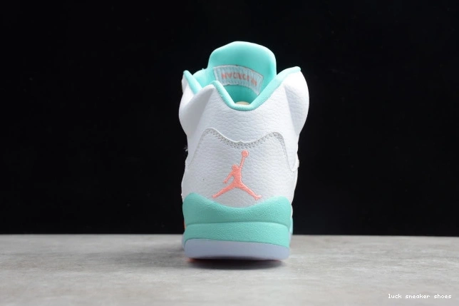 Cheap LUCY GS Air Jordan 440892-100 Light 5 Aqua 0811